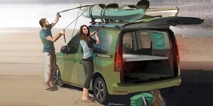 Volkswagen Mini-Camper: Erste Bilder des neuen Reise-Caddy