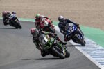 Start des ersten WSBK-Rennens in Jerez