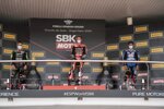 Jonathan Rea, Scott Redding und Toprak Razgatlioglu