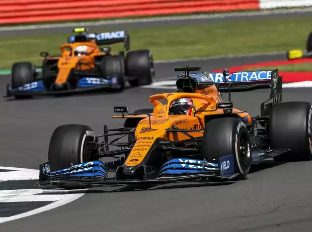 Titel-Bild zur News: Carlos Sainz, Lando Norris
