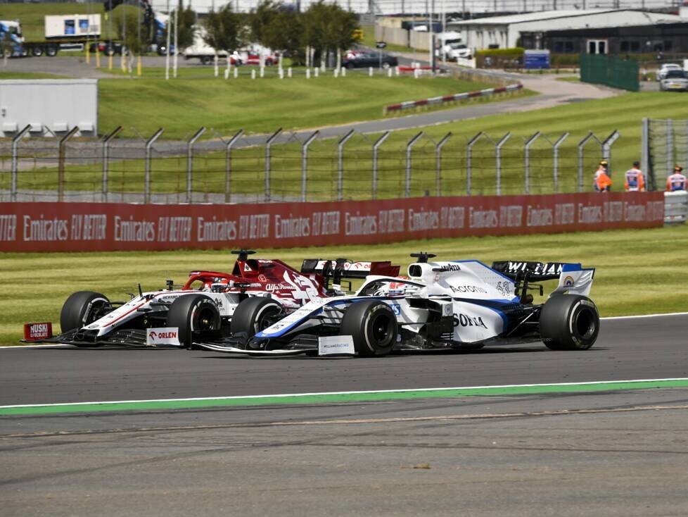 Kimi Räikkönen, George Russell