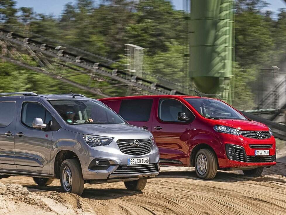 Opel Combo Cargo 4x4 und Vivaro 4x4 (2020)