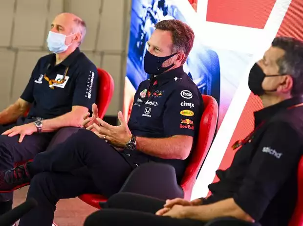 Franz Tost, Christian Horner Titel-Bild zur News: Franz Tost, Christian Horner