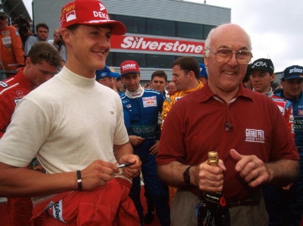 Titel-Bild zur News: Michael Schumacher, Murray Walker