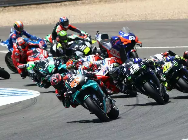Fabio Quartararo; Start in Jerez Titel-Bild zur News: Fabio Quartararo; Start in Jerez