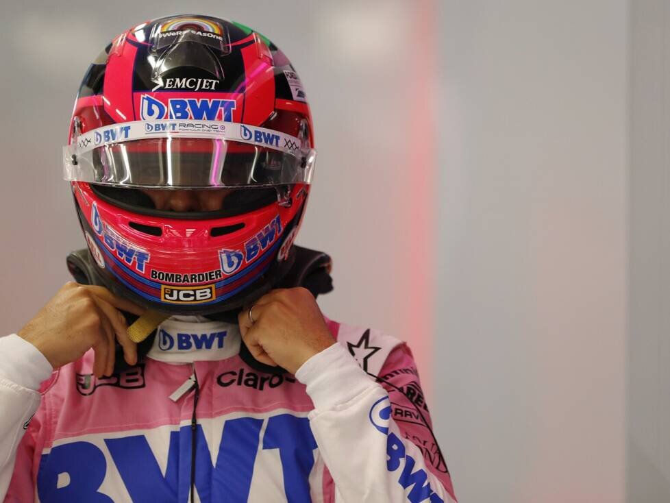 Sergio Perez, Helm