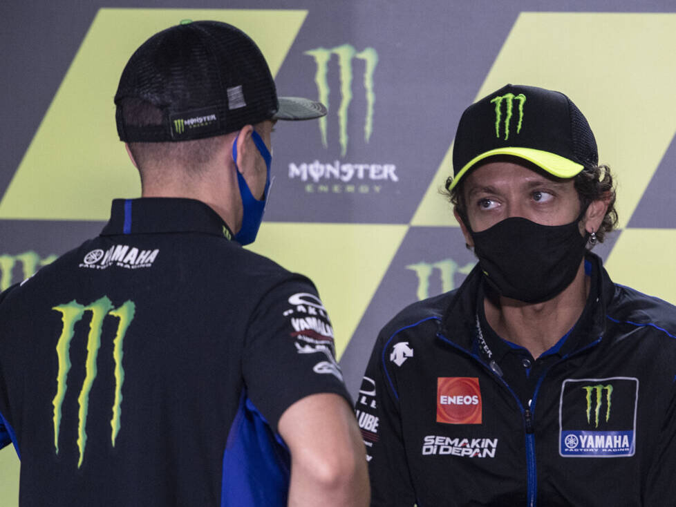 Maverick Vinales, Valentino Rossi