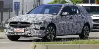 Bild zum Inhalt: Mercedes C-Klasse T-Modell (2021) erstmals als Erlkönig erwischt