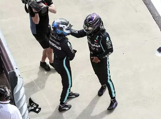 Lewis Hamilton, Valtteri Bottas Titel-Bild zur News: Lewis Hamilton, Valtteri Bottas