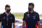 Nicholas Latifi (Williams) und Alexander Albon (Red Bull) 