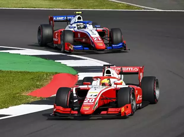 Titel-Bild zur News: Mick Schumacher, Robert Schwarzman