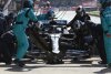 Bild zum Inhalt: Hamilton erklärt: Mercedes-Reifenabbau war "noch nie zuvor so groß"