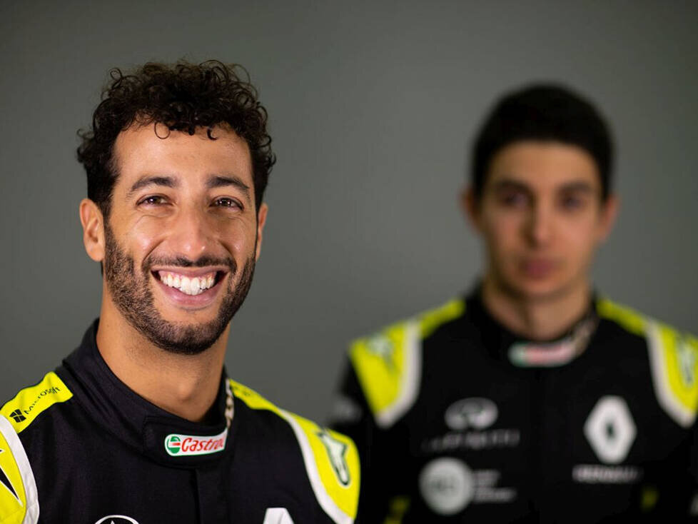 Daniel Ricciardo, Esteban Ocon