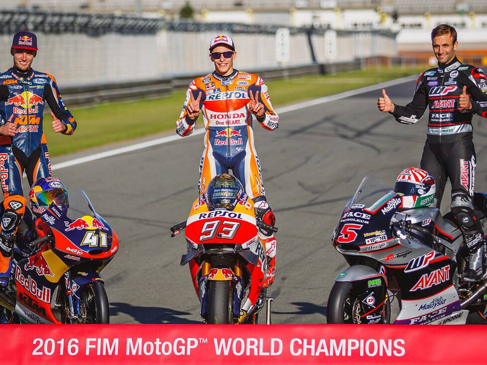 Brad Binder, Marc Marquez, Johann Zarco