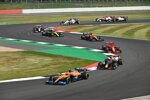 Lando Norris (McLaren), Alexander Albon (Red Bull), Charles Leclerc (Ferrari), Carlos Sainz (McLaren), Esteban Ocon (Renault), Kevin Magnussen (Haas) und Daniil Kwjat (AlphaTauri) 