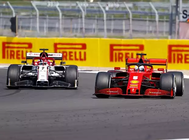Sebastian Vettel, Kimi Räikkönen Titel-Bild zur News: Sebastian Vettel, Kimi Räikkönen