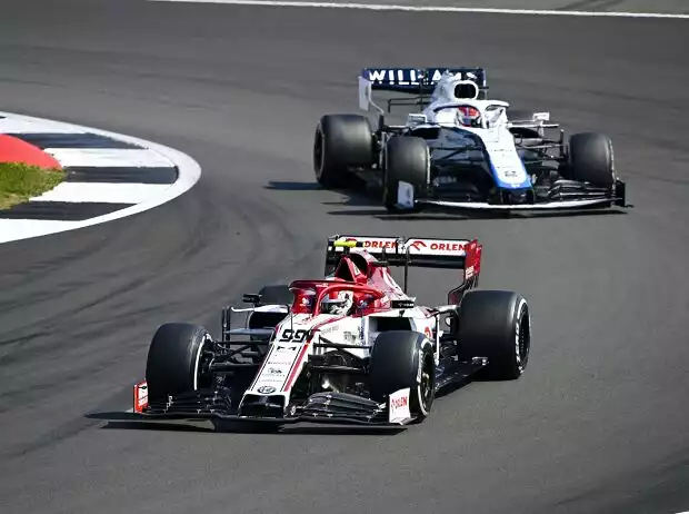 Antonio Giovinazzi, George Russell Titel-Bild zur News: Antonio Giovinazzi, George Russell