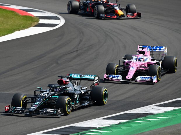 Titel-Bild zur News: Lewis Hamilton, Nico Hülkenberg, Max Verstappen