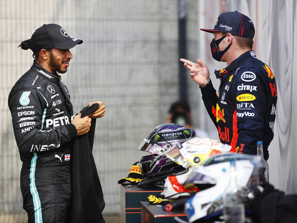 Lewis Hamilton, Max Verstappen