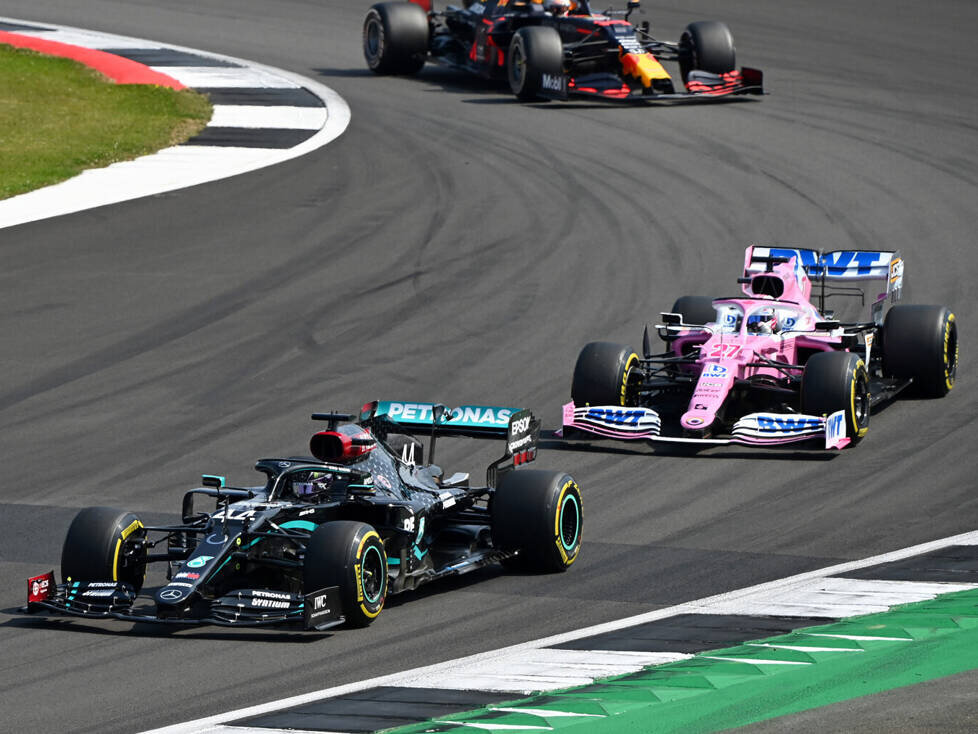 Lewis Hamilton, Nico Hülkenberg, Max Verstappen