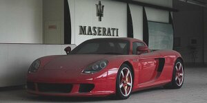 Unglaublich: Verlassener Porsche Carrera GT in China-Schauraum