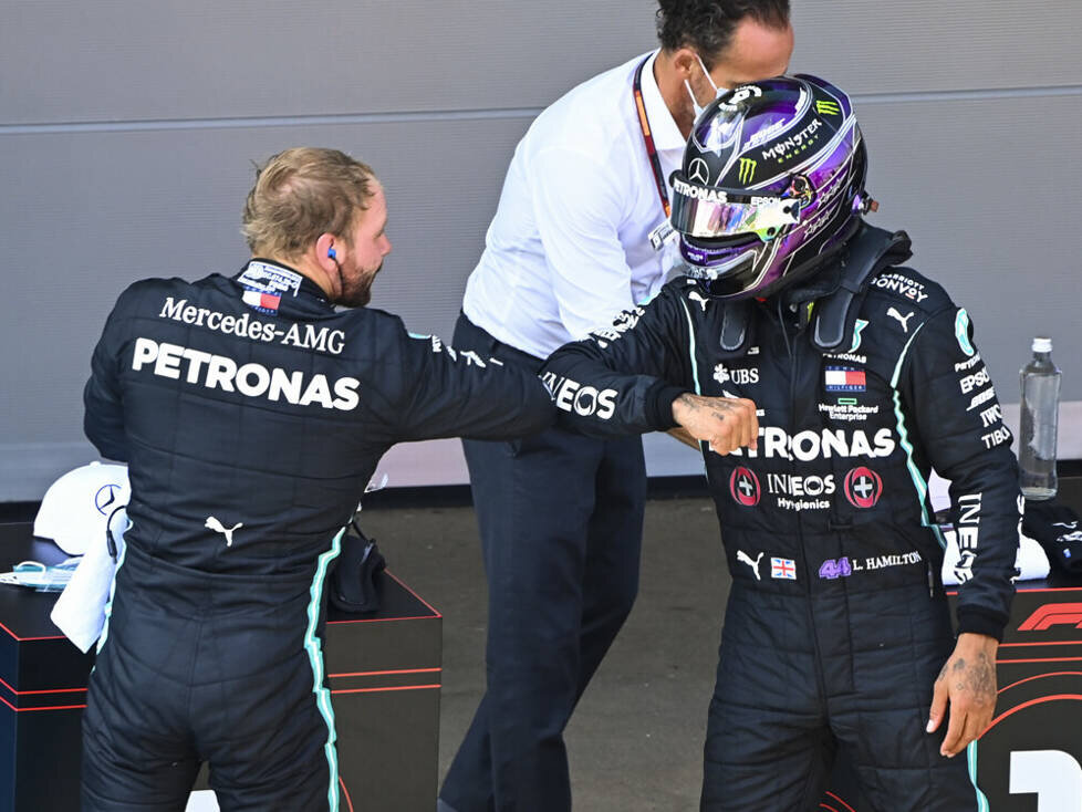 Valtteri Bottas, Lewis Hamilton