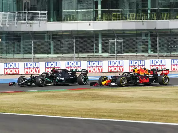 Valtteri Bottas, Max Verstappen Titel-Bild zur News: Valtteri Bottas, Max Verstappen