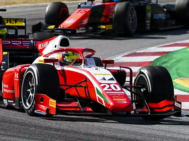 Titel-Bild zur News: Mick Schumacher, Guanyu Zhou, Felipe Drugovich