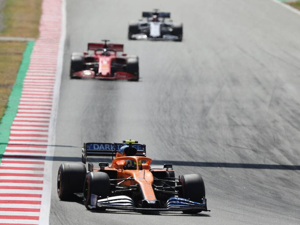 Lando Norris, Sebastian Vettel