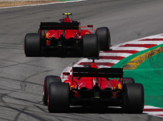 Charles Leclerc, Sebastian Vettel