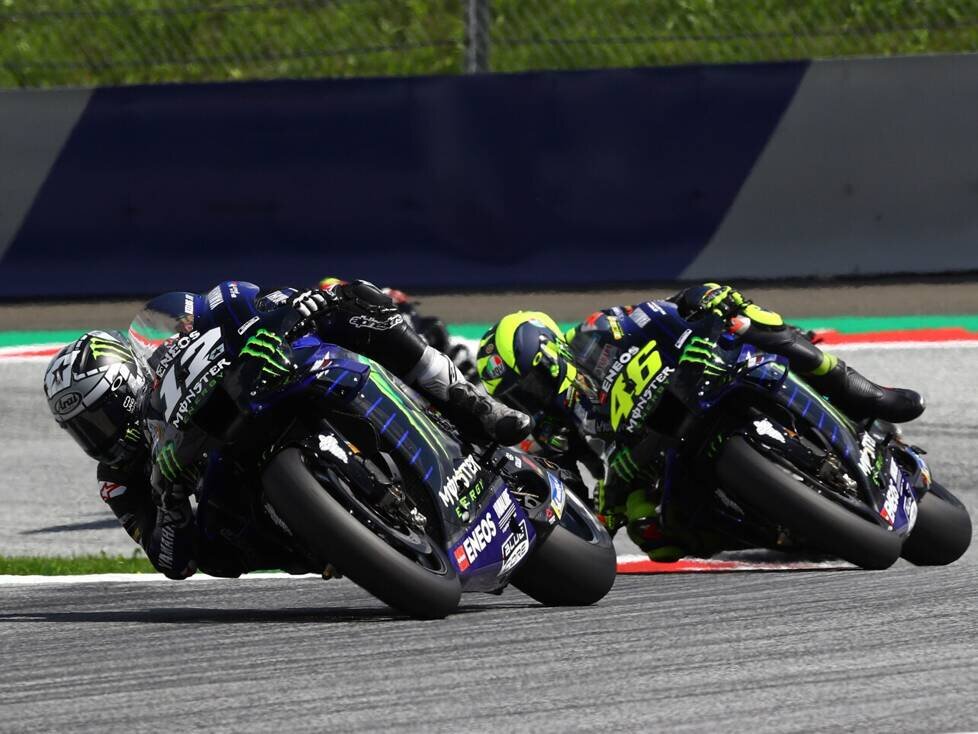Maverick Vinales, Valentino Rossi