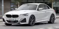 2022 BMW 2 Series Coupe rendering front