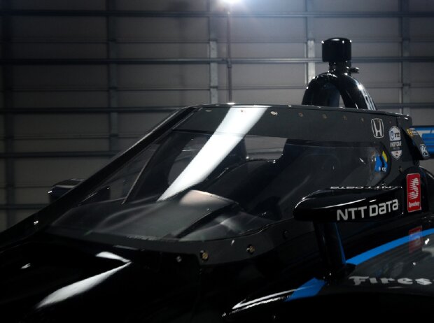 Titel-Bild zur News: IndyCar-Cockpitschutz Aeroscreen