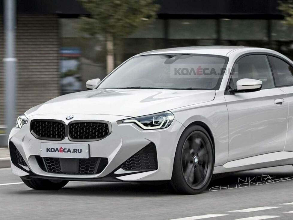 2022 BMW 2 Series Coupe rendering front