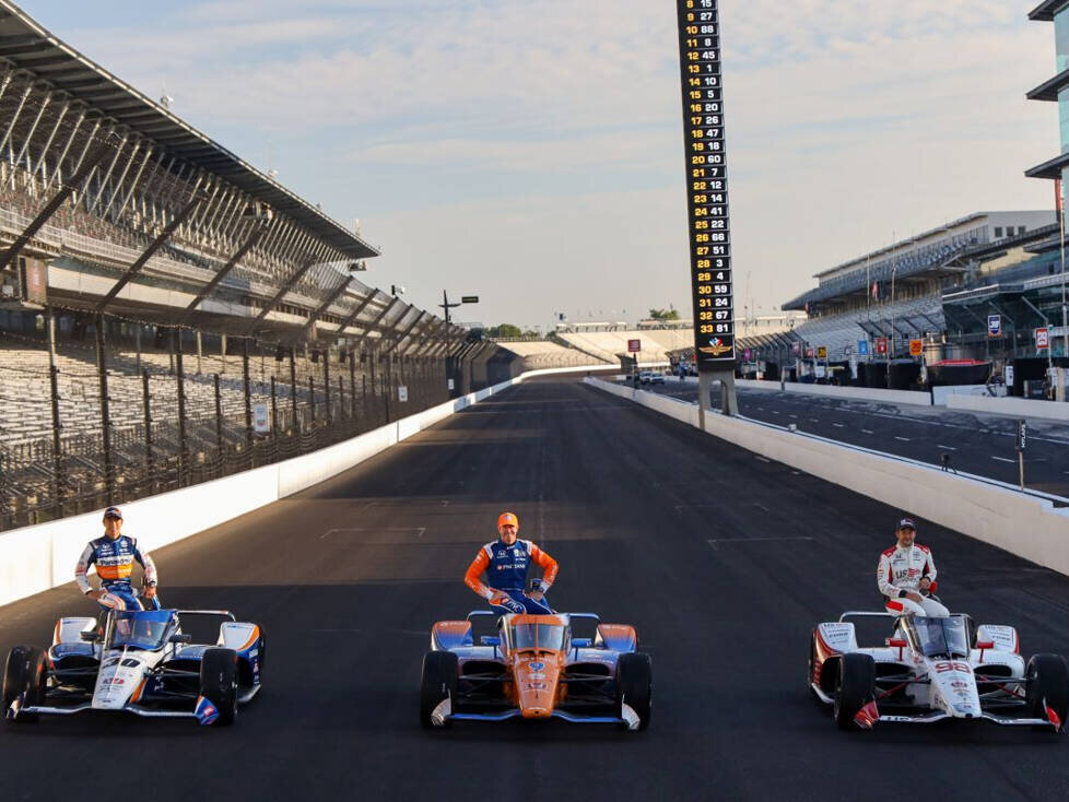 Marco Andretti, Scott Dixon, Takuma Sato