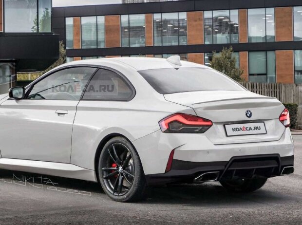 2022 BMW 2 Series Coupe rendering 