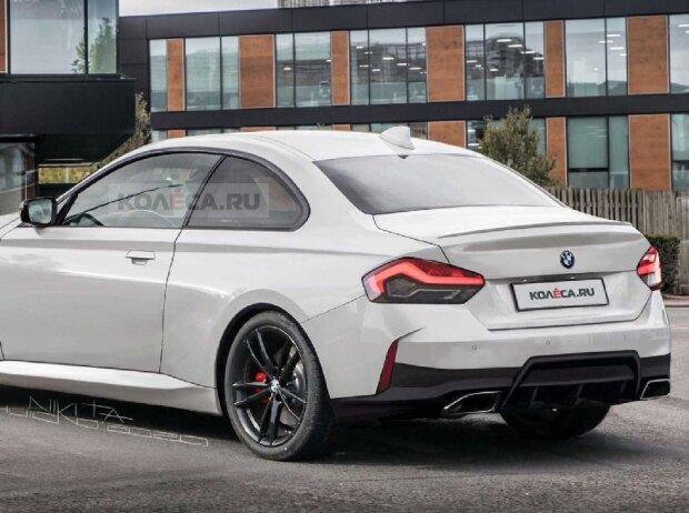 2022 BMW 2 Series Coupe rendering 2022 BMW 2 Series Coupe rendering