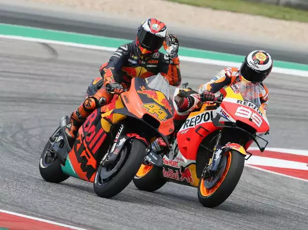 Titel-Bild zur News: Pol Espargaro, Jorge Lorenzo