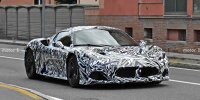 Bild zum Inhalt: Maserati MC20 (2021) sieht auf neuesten Erlkönigbildern superscharf aus