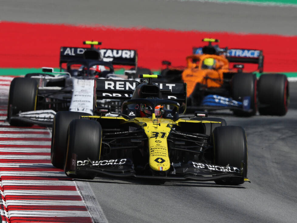 Esteban Ocon, Pierre Gasly, Lando Norris