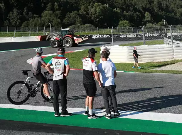 Kurve 3 am Red-Bull-Ring in Spielberg Titel-Bild zur News: Kurve 3 am Red-Bull-Ring in Spielberg