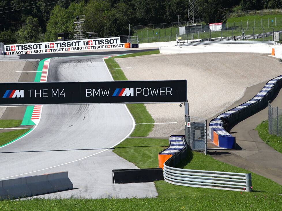 Kurve 3 am Red-Bull-Ring in Spielberg
