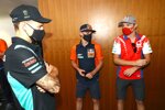 Fabio Quartararo (Petronas), Brad Binder (KTM) und Jack Miller (Pramac) 