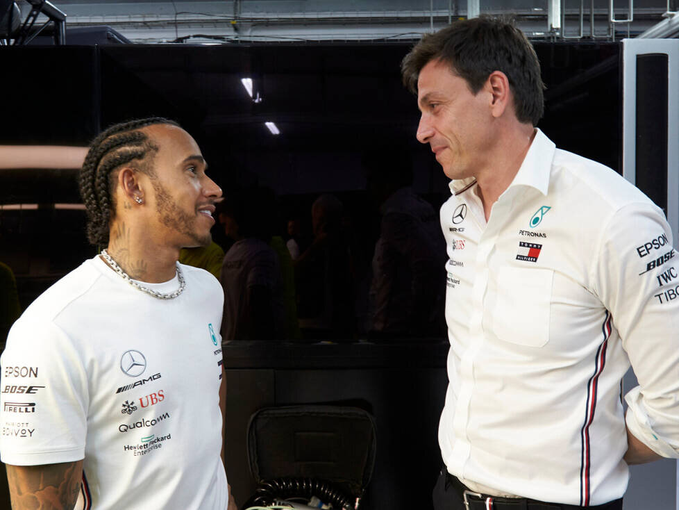 Lewis Hamilton, Toto Wolff