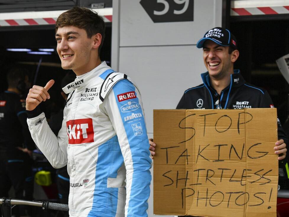 Nicholas Latifi, George Russell