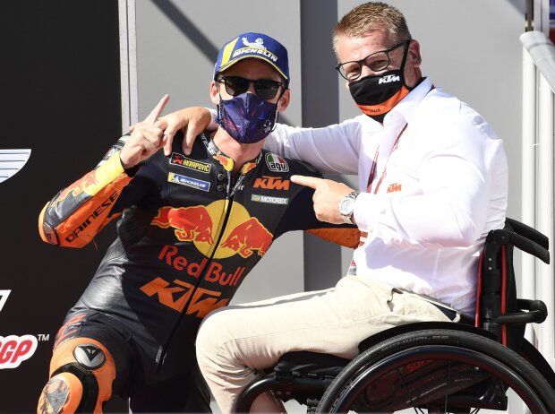 Pol Espargaro, Pit Beirer Pol Espargaro, Pit Beirer