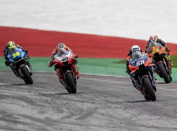 Miguel Oliveira, Pol Espargaro, Jack Miller Titel-Bild zur News: Miguel Oliveira, Pol Espargaro, Jack Miller