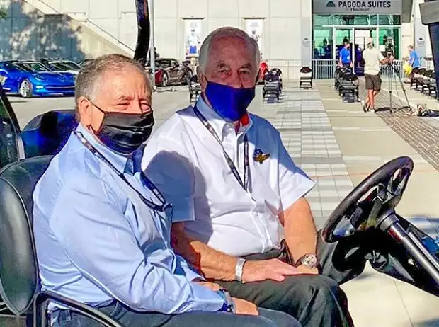 Jean Todt und Roger Penske Titel-Bild zur News: Jean Todt und Roger Penske