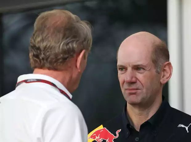 Adrian Newey, Helmut Marko Titel-Bild zur News: Adrian Newey, Helmut Marko