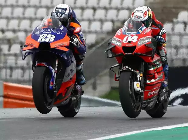 Miguel Oliveira, Andrea Dovizioso Titel-Bild zur News: Miguel Oliveira, Andrea Dovizioso